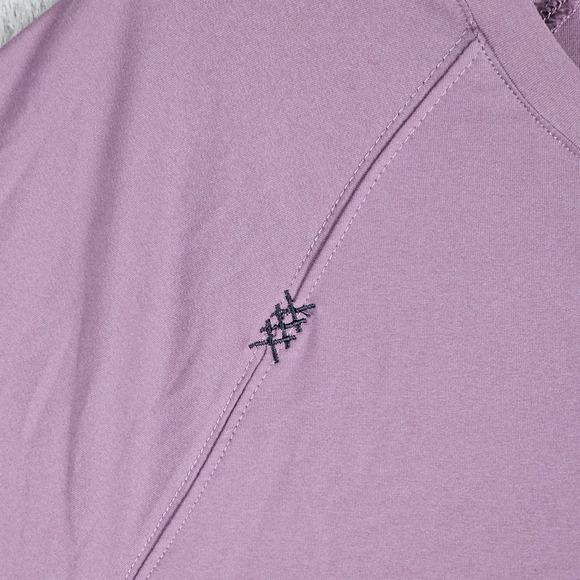 Rhone Reign Short Sleeve Shirt Mens Medium Heather Athletic UPF50 $68 - Picture 6 of 11